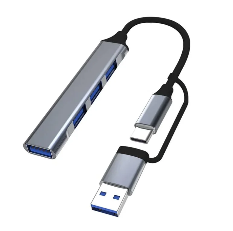 MULTY HUB USB 4 IN 1 HU-02