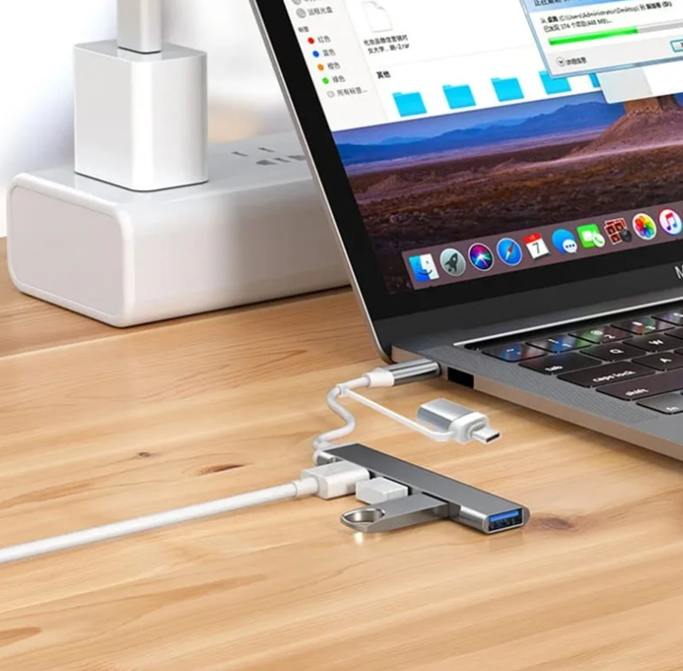 MULTY HUB USB 4 IN 1 HU-02
