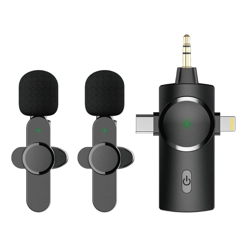 Micrófono Inalámbrico 3En1 Dual K-9