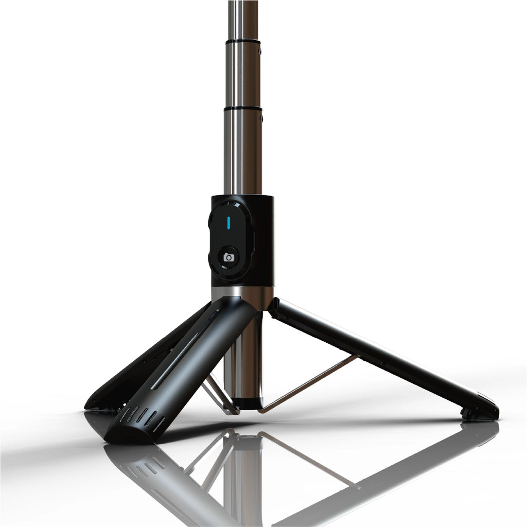 Monopod Selfie Tripode Luz Led 3 En 1  Mp-21 Celular