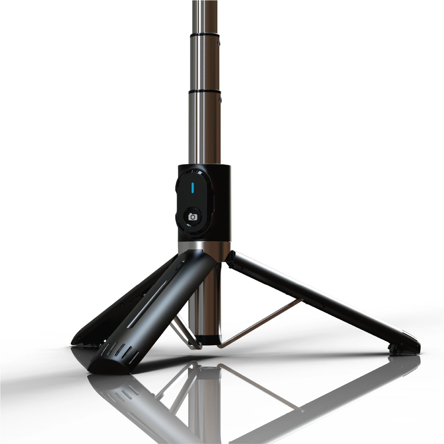 Monopod Selfie Tripode Luz Led 3 En 1  Mp-21 Celular
